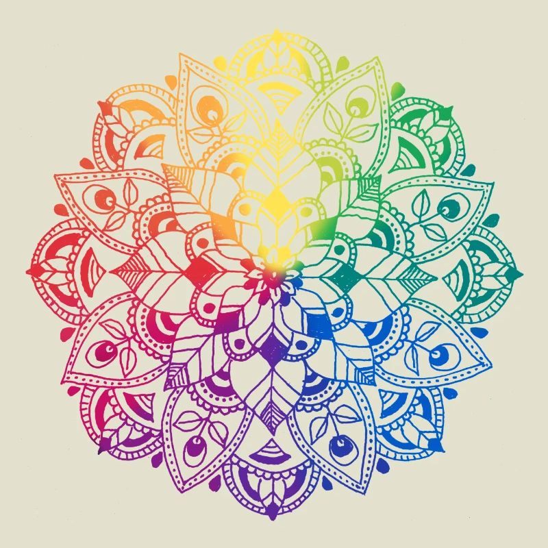 Mandala de fleurs