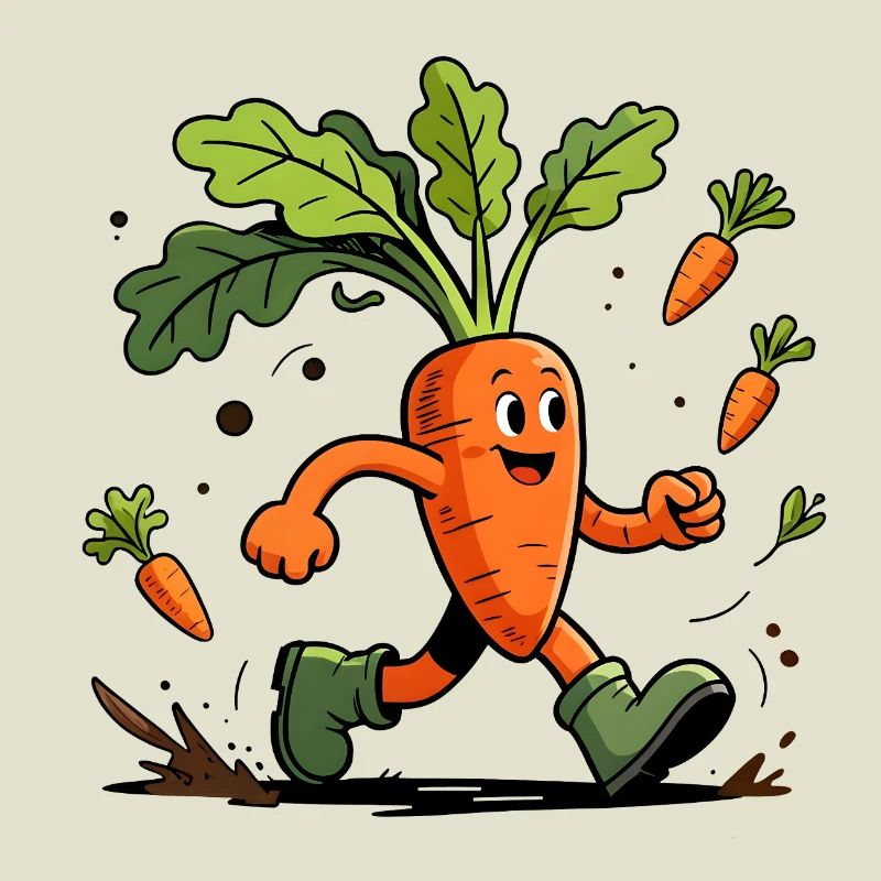 Fun dynamic carrot gardener