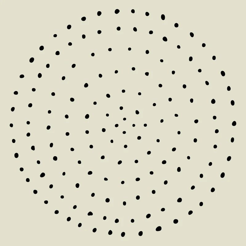 Dotted dots circle dots pattern gift
