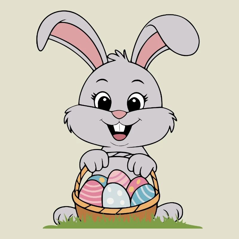 Cute Easter Rabbit