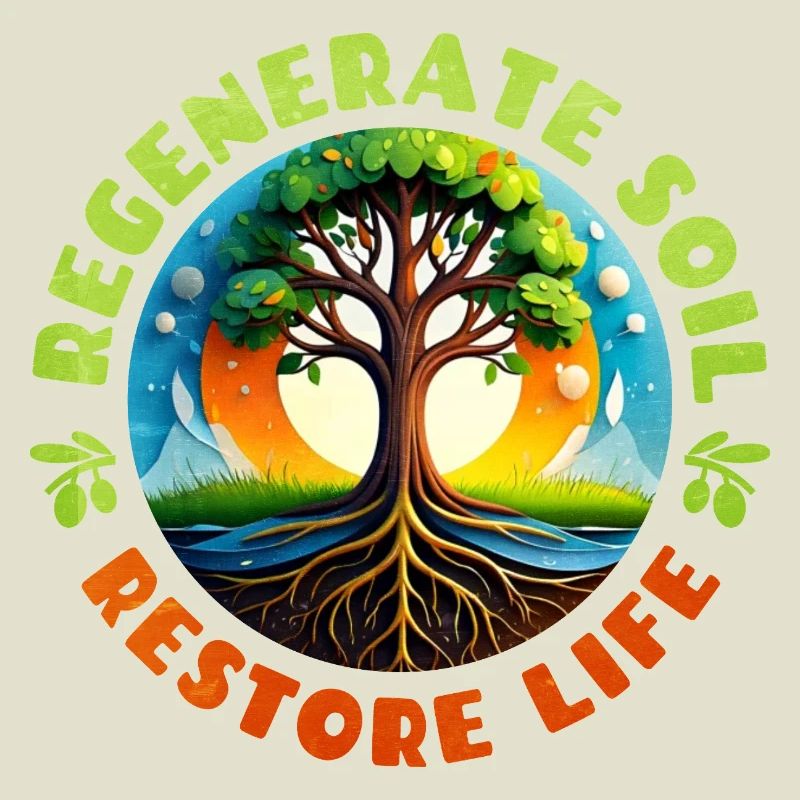 Lively tree representation for nature