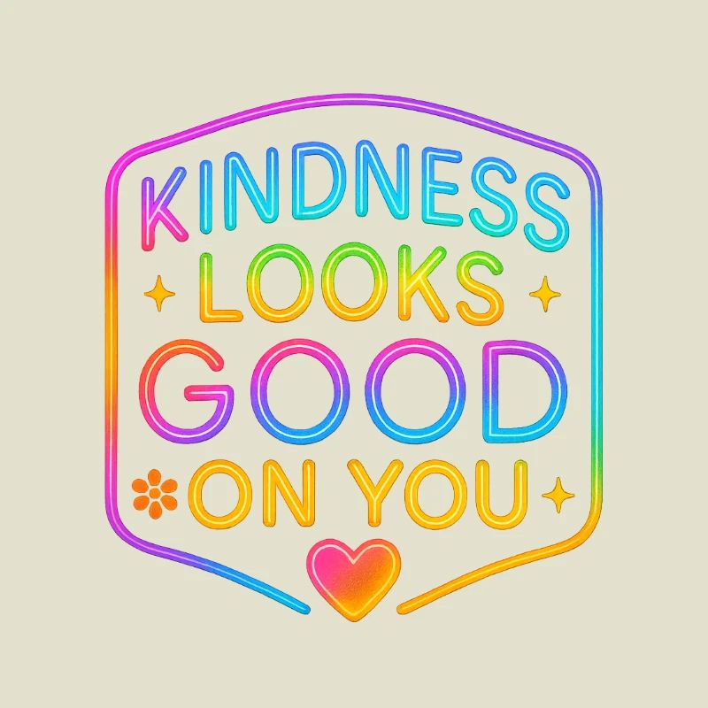 Kindness Neon steht dir gut