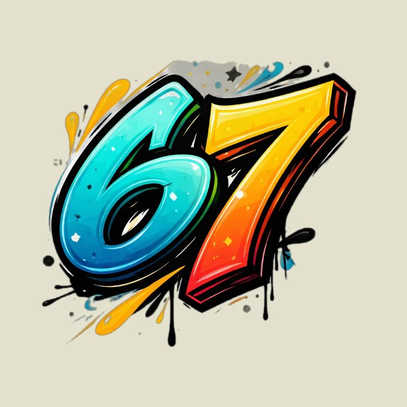 Explosion de couleurs Graffiti 67