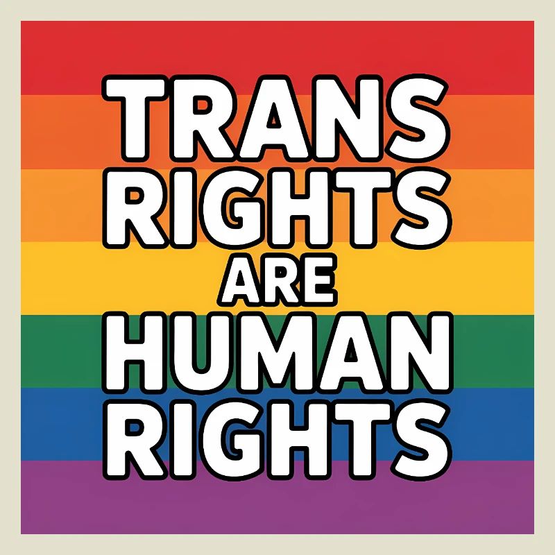 I diritti trans sono diritti umani - Pride Tee