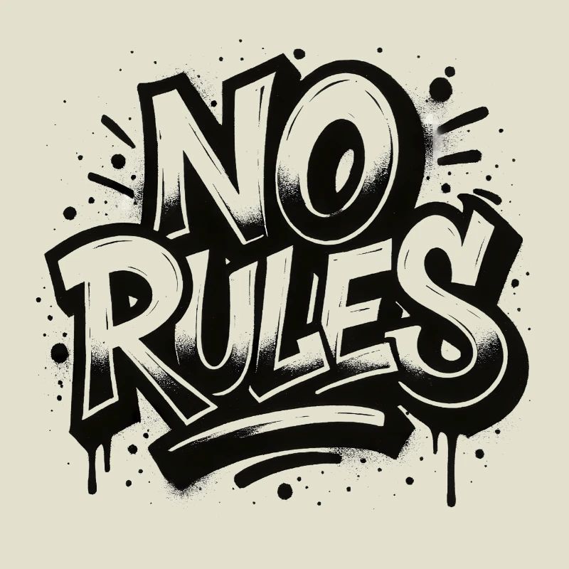 Design de graffiti sans règles