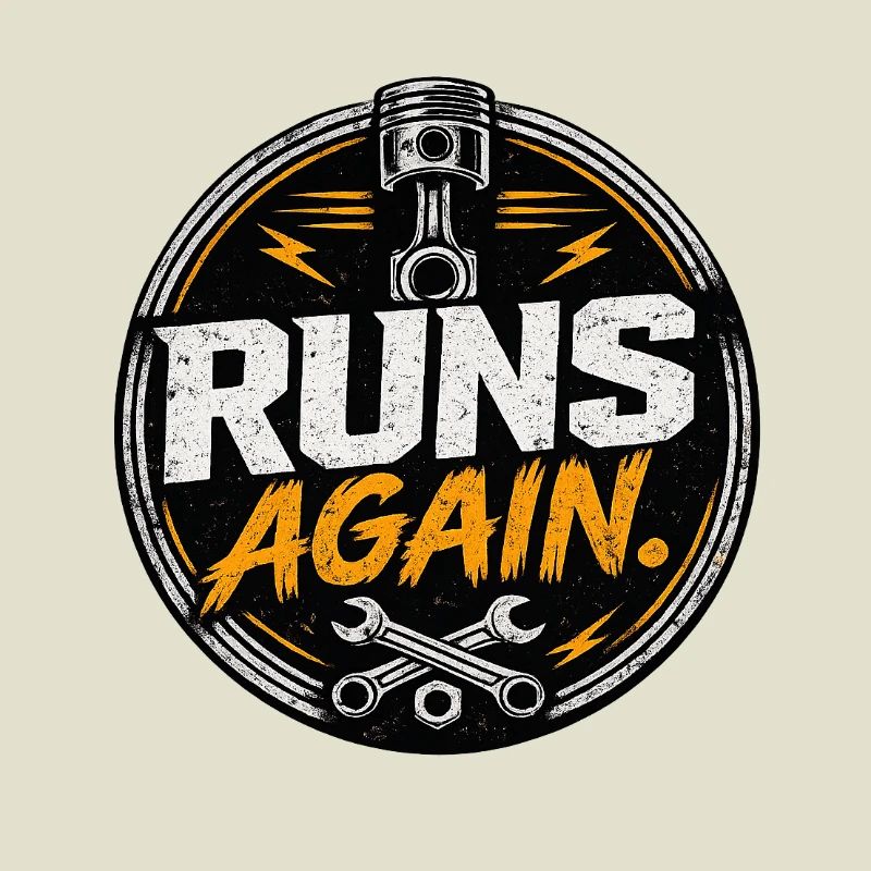 Runs Again Engine Revival-Abzeichen