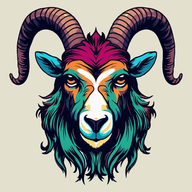 Goat Head Artwork