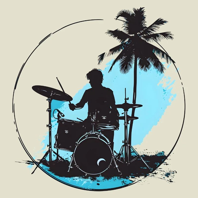 Dessin de batteur