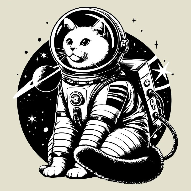Astronaut Cat