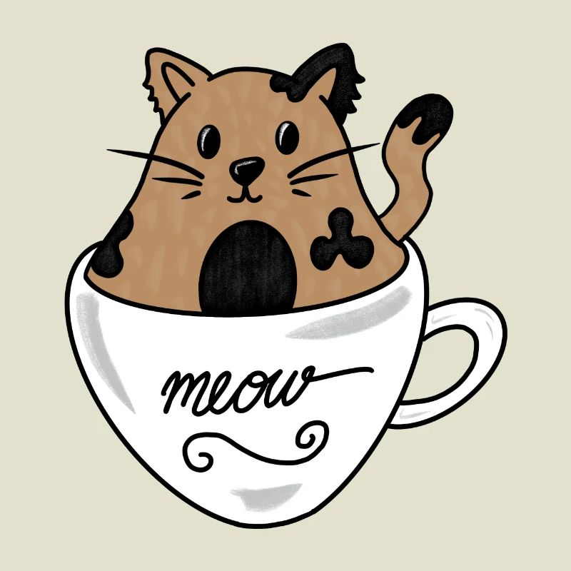 Cup cat