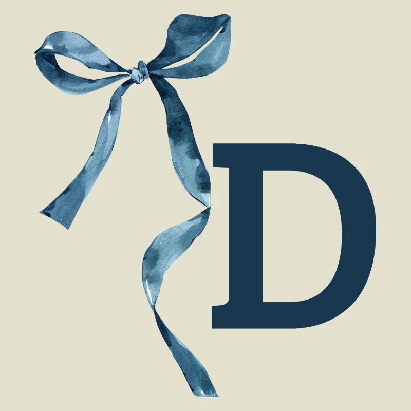 Monogramm Geschenkidee