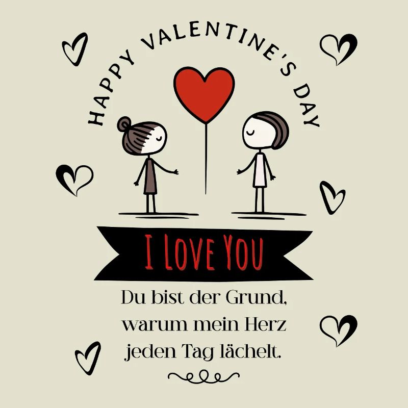 Heart message for two