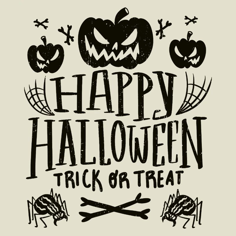 Fröhliches Halloween-Süßes oder Saures