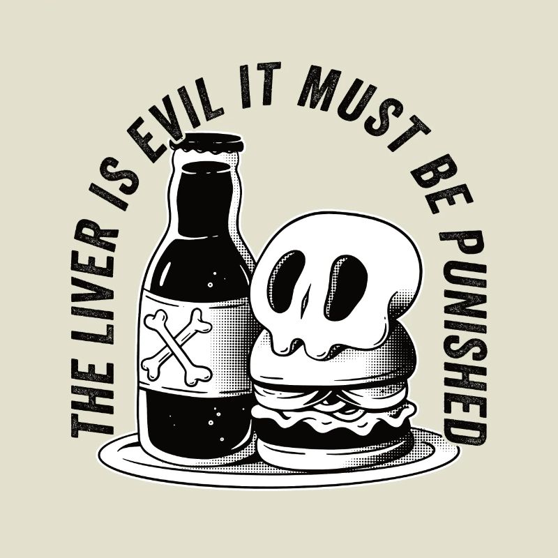 The liver is evil and is punished