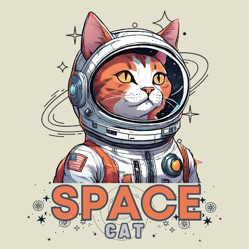 Astronaute Chat de l’Espace
