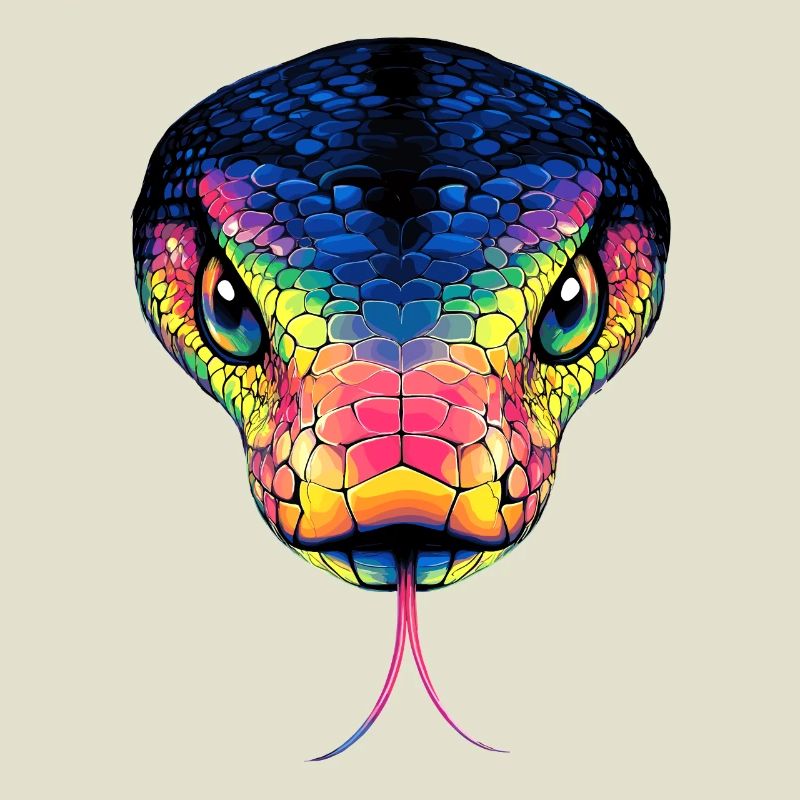 Snake Python Cobra Mamba Rattlesnake Snake