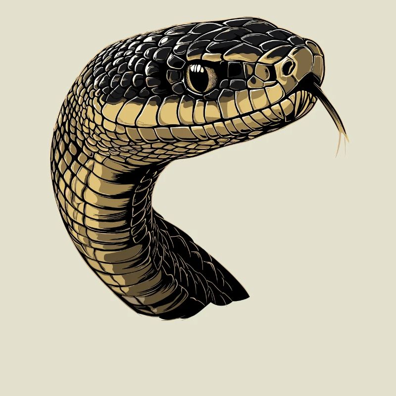 Serpent Python Cobra Mamba Serpent à sonnettes Serpent