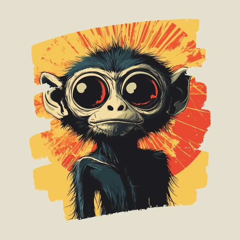 Spider Monkey Retro