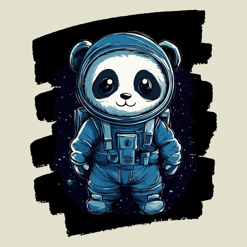 Panda Astronaut
