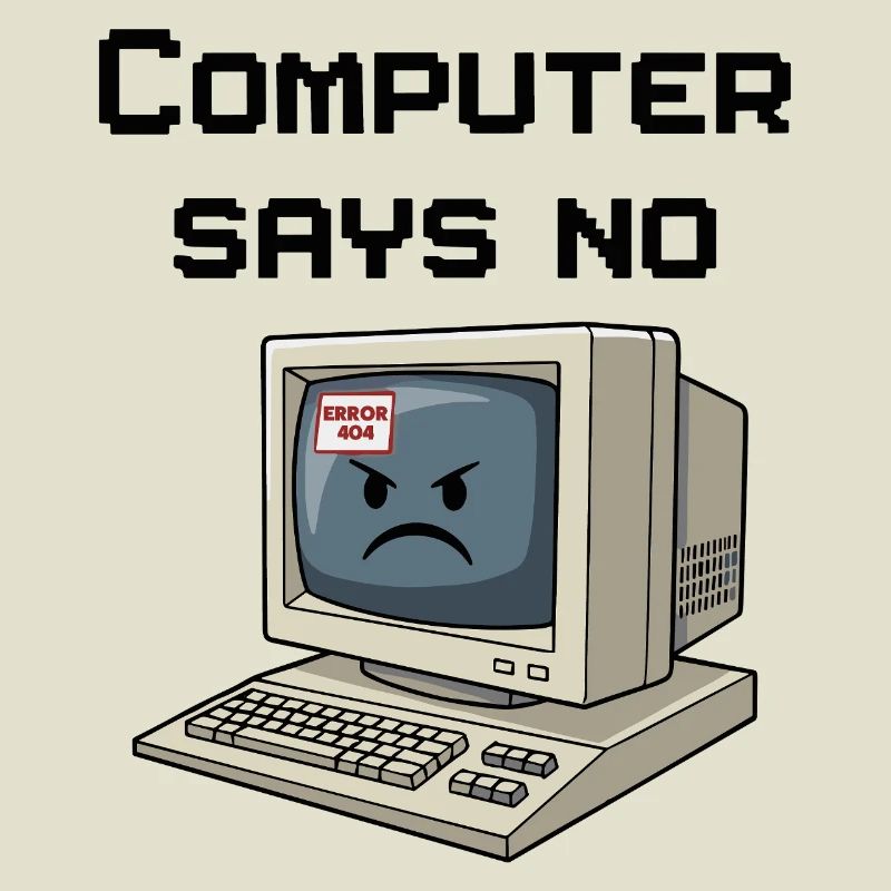 Retro Computer 404 Fehler