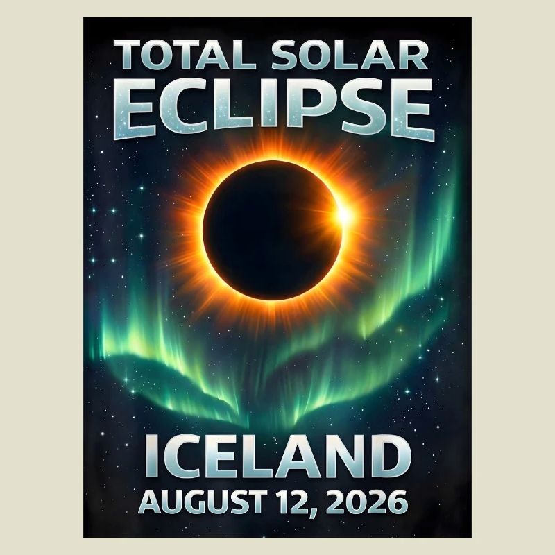 Total Solar Eclipse Iceland 2026