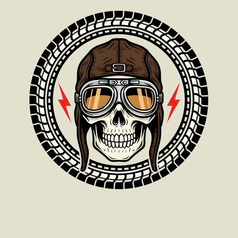 Skull Bicycle VTT VTT Conception de VTT