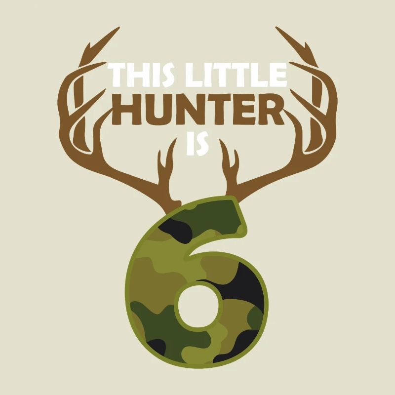 This Little Hunter Is 6