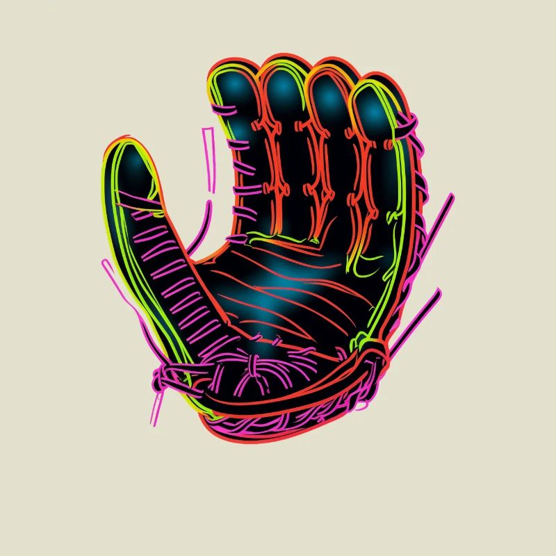 Gant de baseball Synthwave