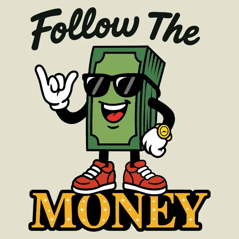 Folgen Sie dem Geld