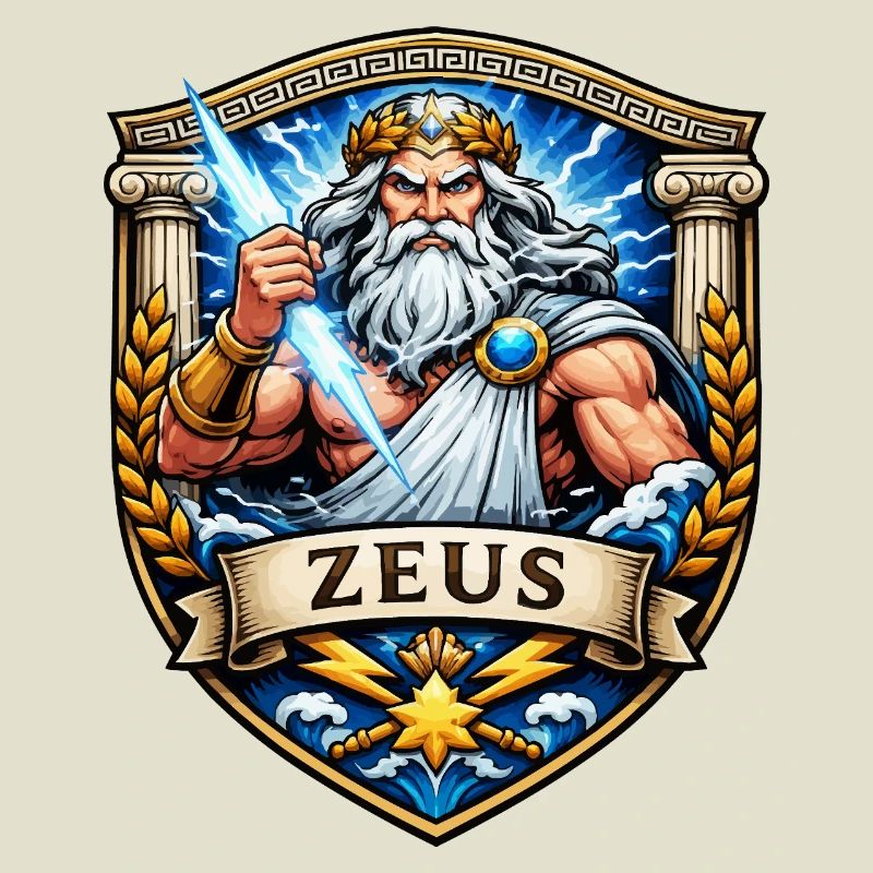 Zeus Donnersturm Schild