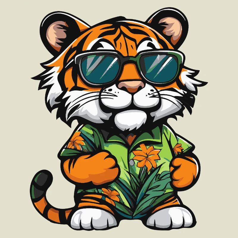 Vacances de Tiger Comic