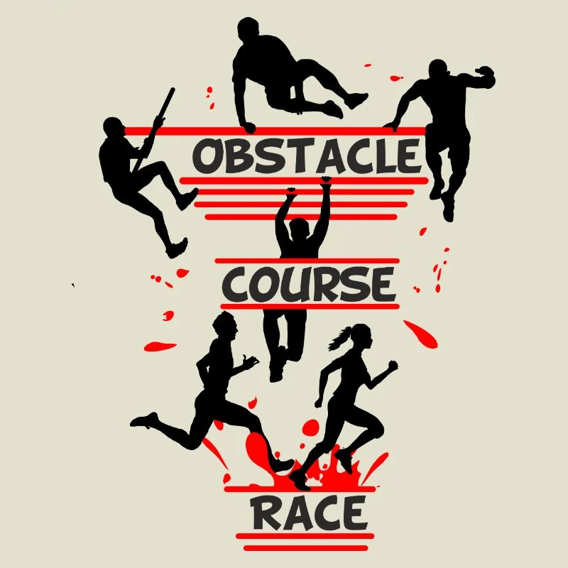 Course d’obstacles – Silhouette Full Action