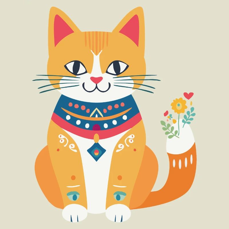 mignon chat folklore