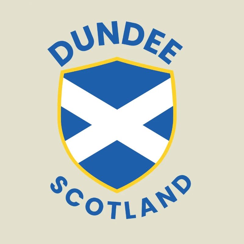 Dundee Shield Saltire Crest