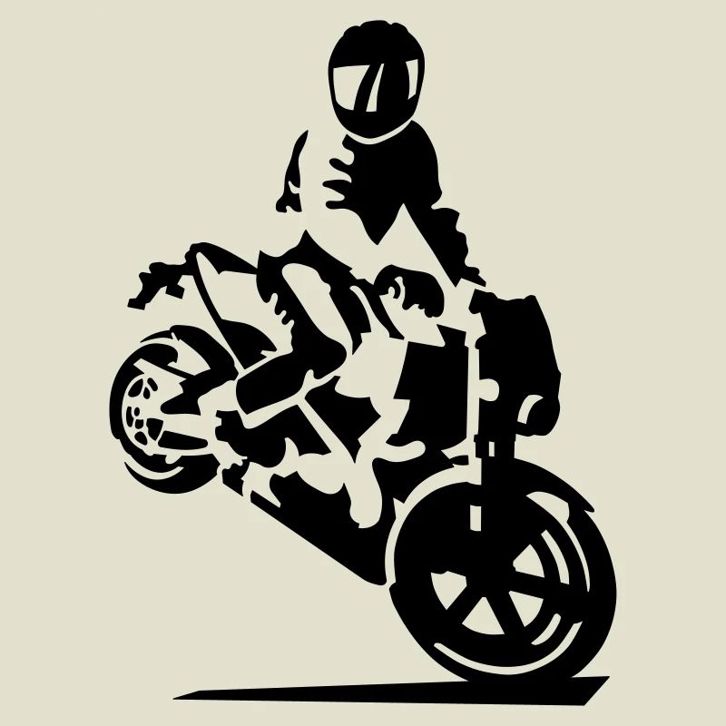 motorcycle stunt