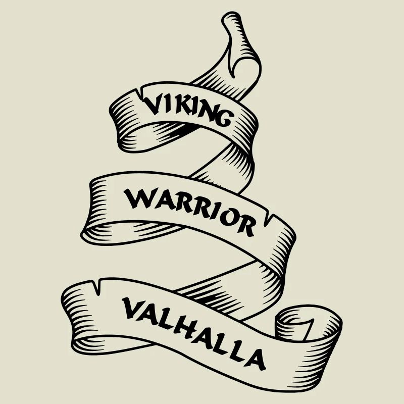 Wikinger Wimpel oder Banner transparent