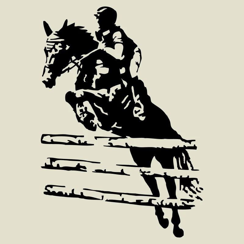 Cavalier de saut d’obstacles