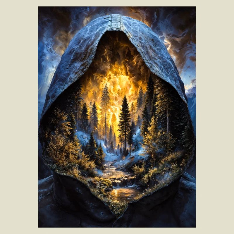 Forêt de l’Enfer à capuchon