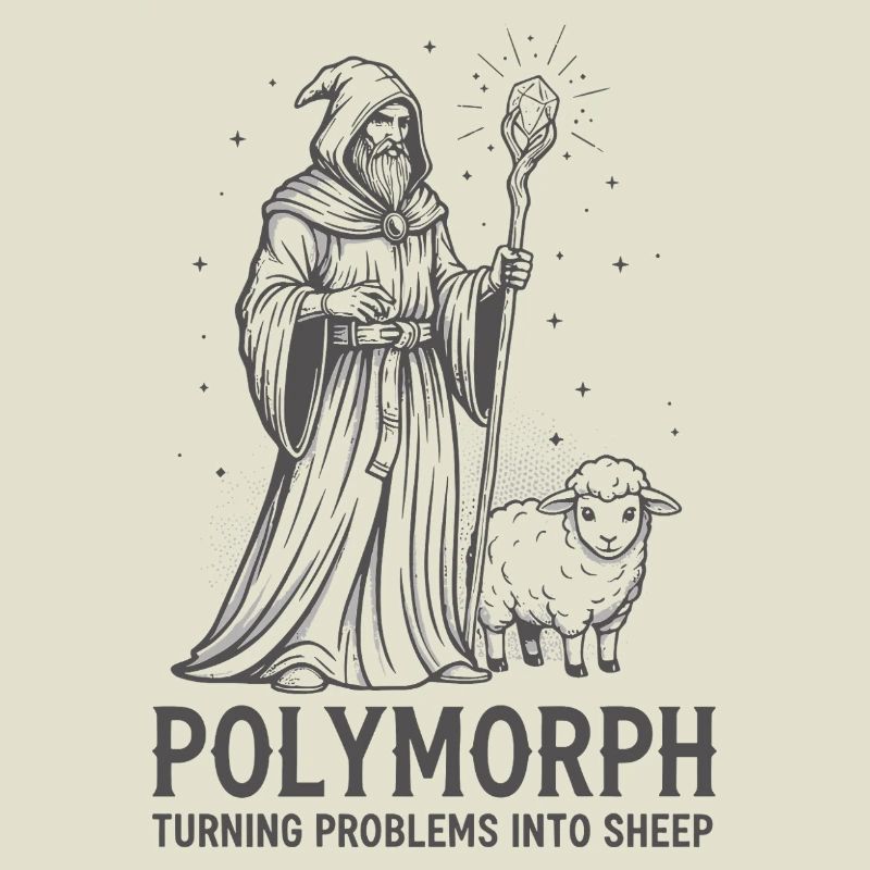 Polymorph Wizard – Turning Problems into Sheep