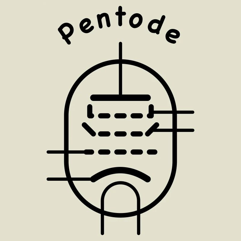 Symbole de tube à vide Pentode