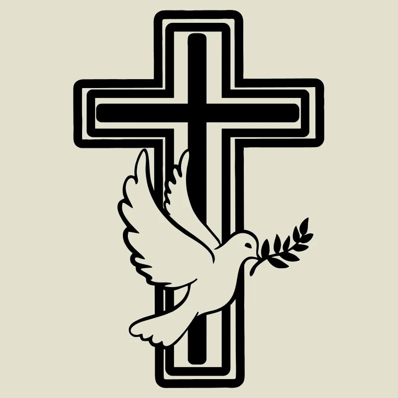 Kreuz mit Taube