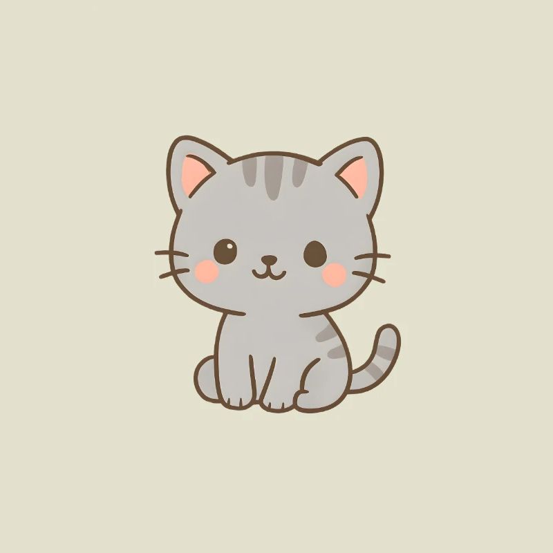 Cute Cat Electrical Pattern Design