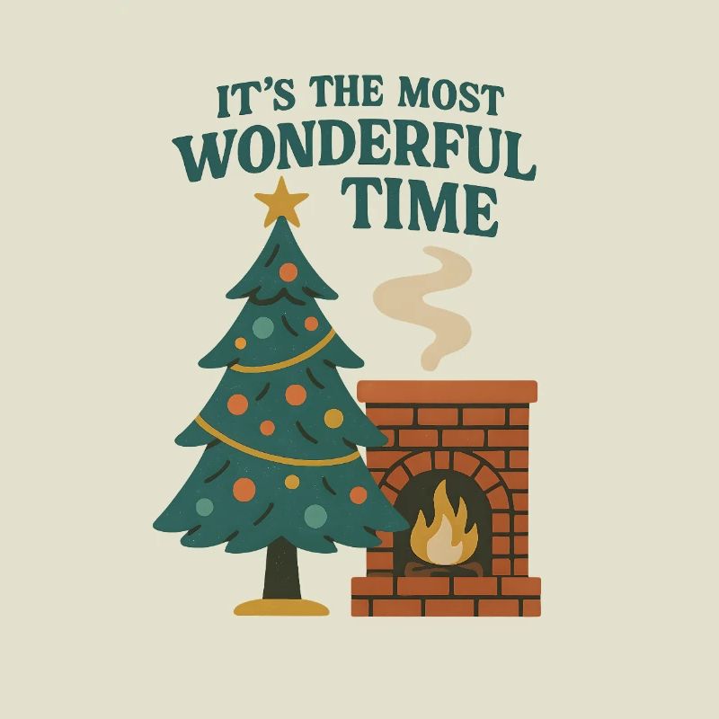 Cheminée de Noël