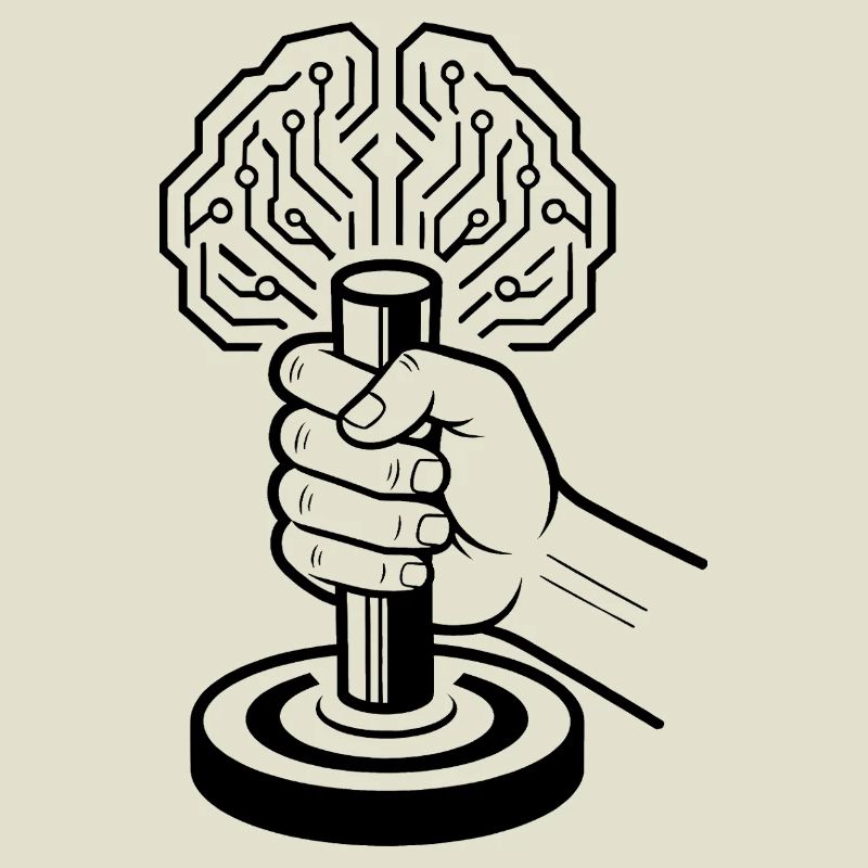 Digital Brain Cyborg Artificial Intelligence