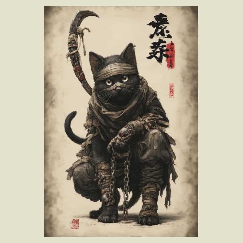 Shadowed Kat: Feline Warrior
