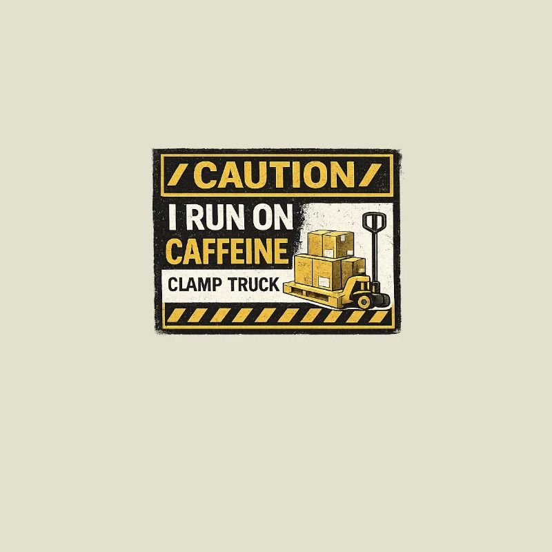 Caffeine Fueled Forklift Patch