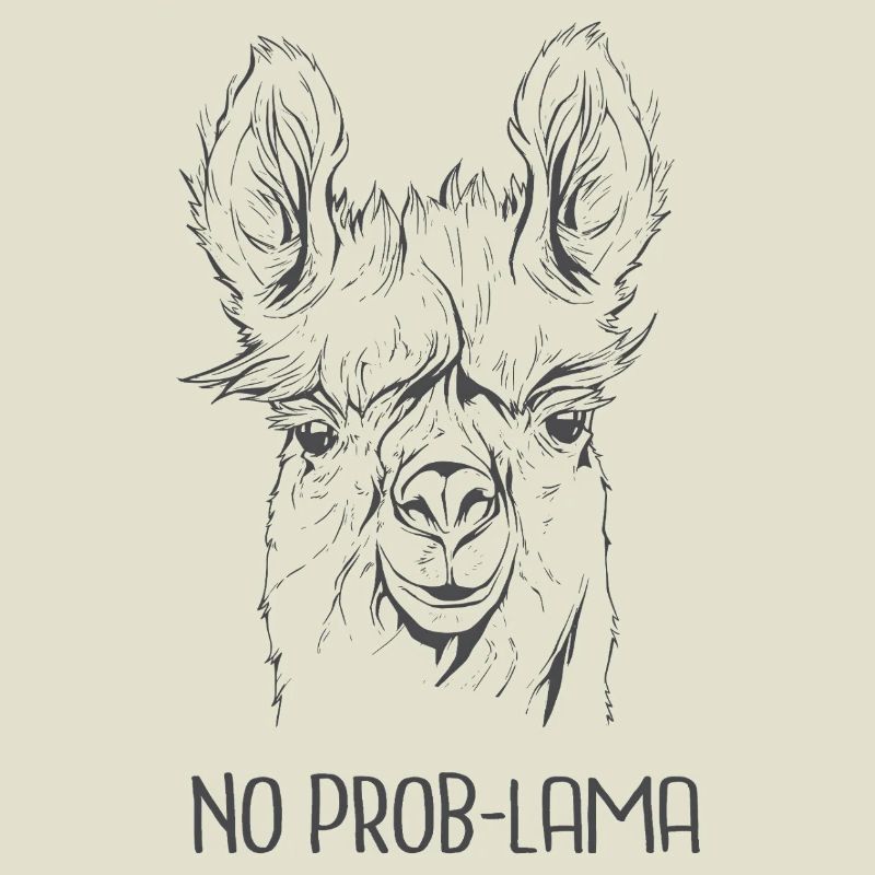 Pas de problème – Alpaga cool : expression drôle