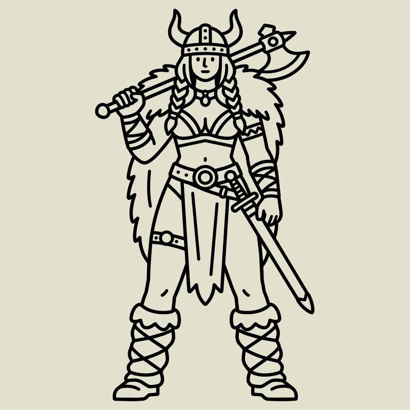 Wikingerfrau
