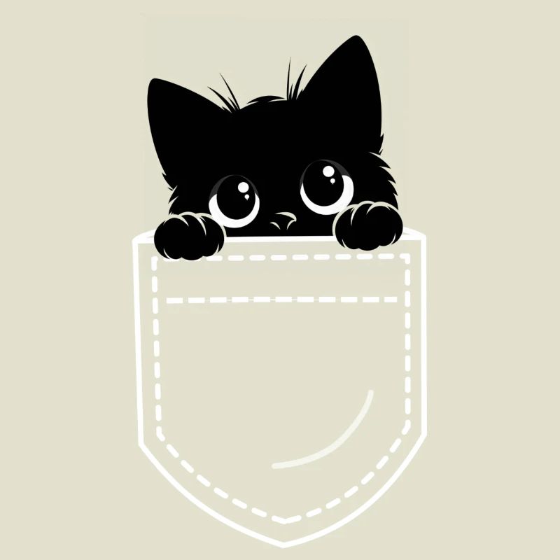 Schwarze Katze