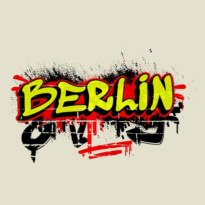 Berlin graffiti design